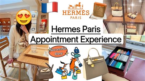 appointment hermes paris|hermès appointment online.